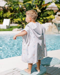 Kids Hooded Beach Poncho - Quick Dry Pool & Swim Towel