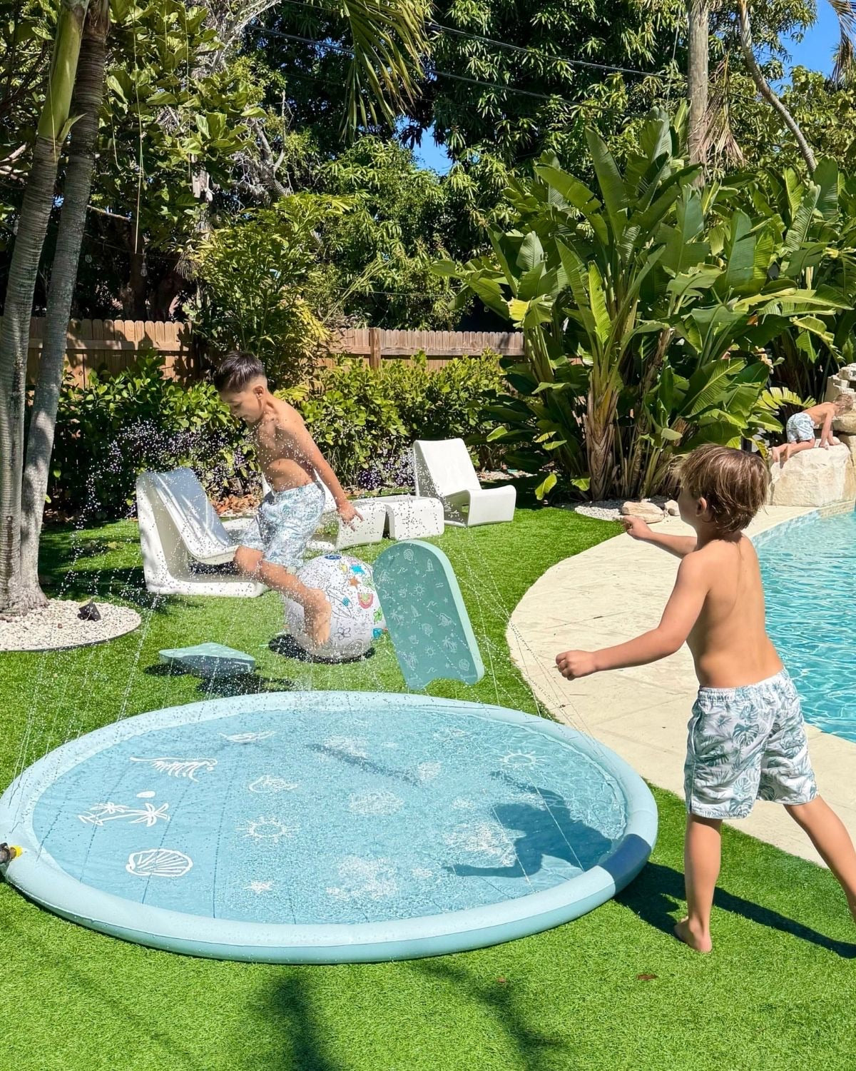 Sprinkler Splash Pad for Kids