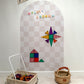 MEGA Magic Playwall - Arch Magnetic Wall Decal for Kids