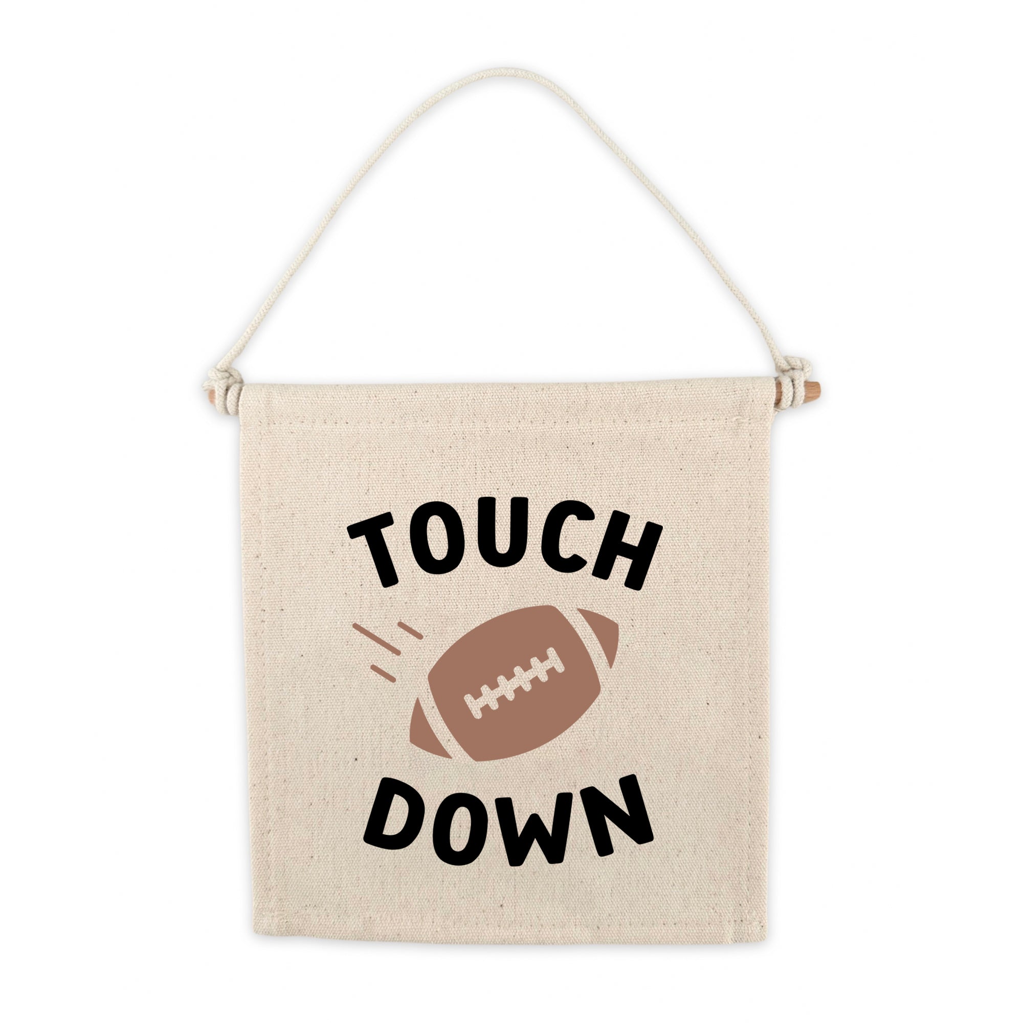 Touch Down Football Canvas Hang Sign – Cherrypick
