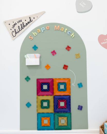 Magic Playwall - Original Arch Magnetic Wall Decal for Kids
