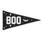 Boo Halloween Canvas Pennant Flag