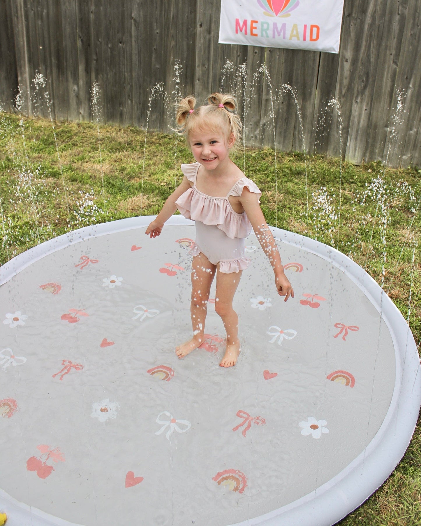 Sprinkler Splash Pad for Kids