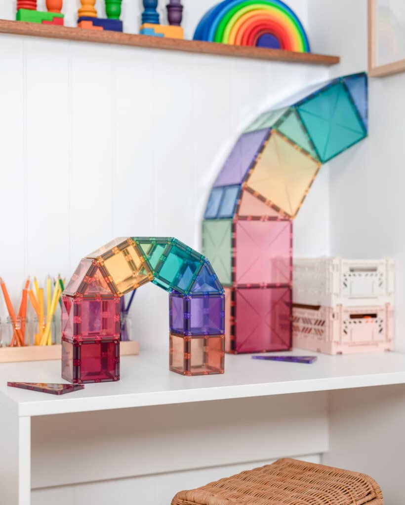 CONNETIX Pastel Starter Pack 64 pc - Magnetic Tiles