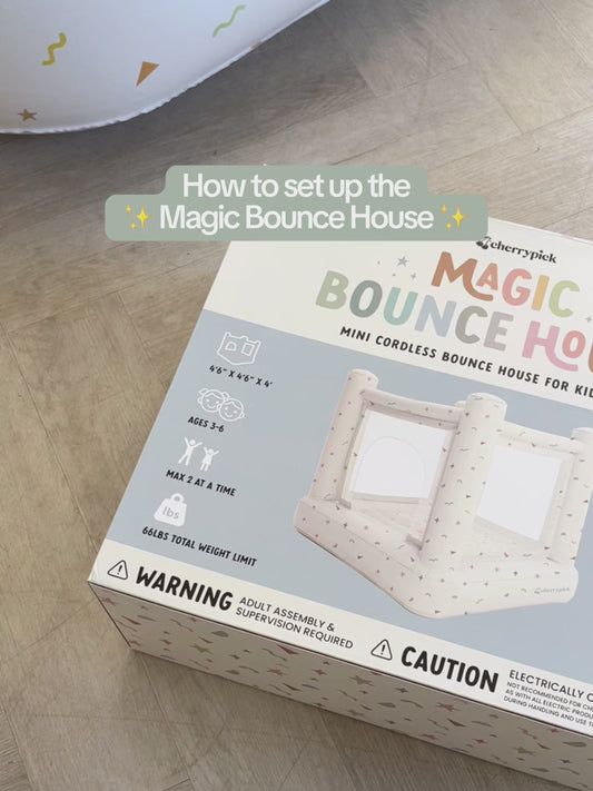 Magic Bounce House – Mini Cordless Indoor Bouncer